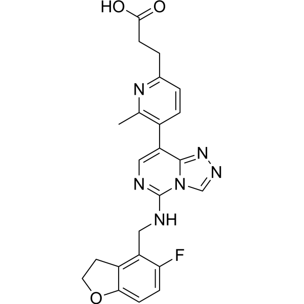 MAK683-CH2CH2COOH Chemical Structure