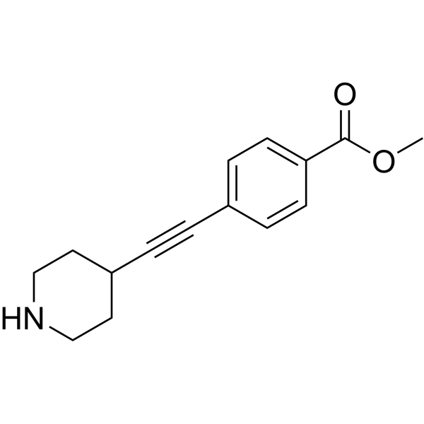 Pip-alkyne-Ph-COOCH3 Chemical Structure
