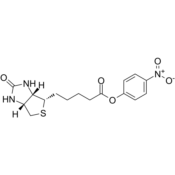 (+)-Biotin-ONP Chemical Structure