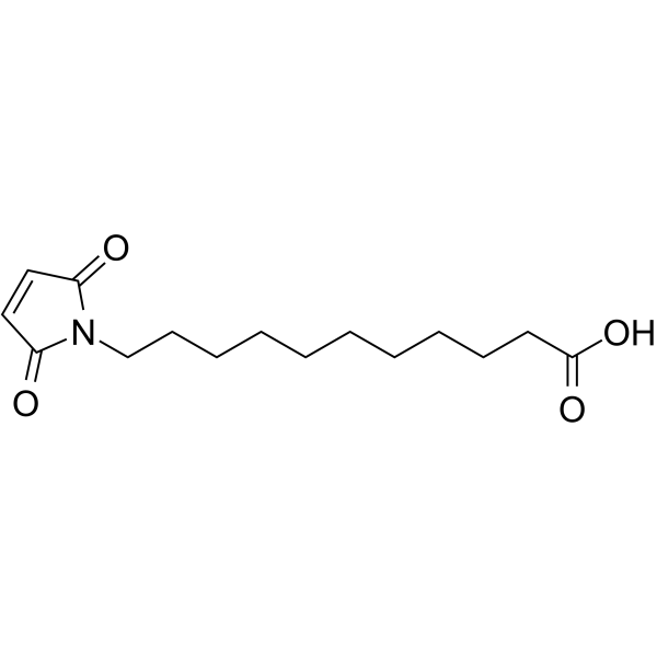 11-Maleimidoundecanoic acid Chemical Structure