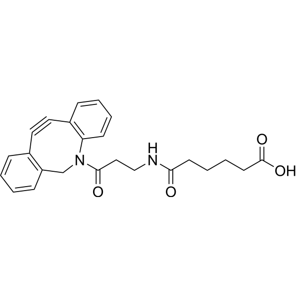 DBCO-NH-(CH2)4COOH Chemical Structure