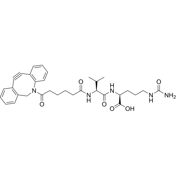 DBCO-Val-Cit-OH Chemical Structure