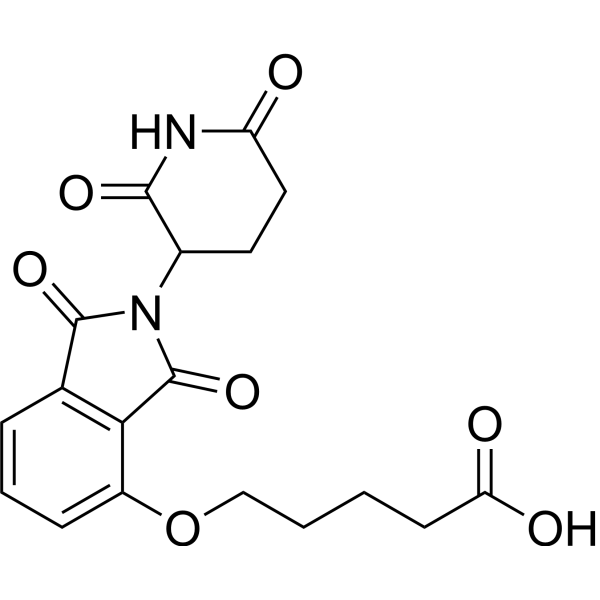 Thalidomide-O-C4-COOH Chemical Structure