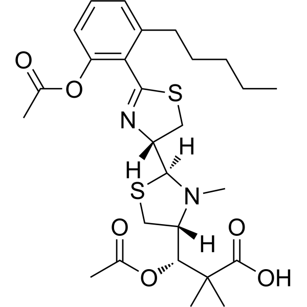 Diacetyl Agrochelin Chemical Structure