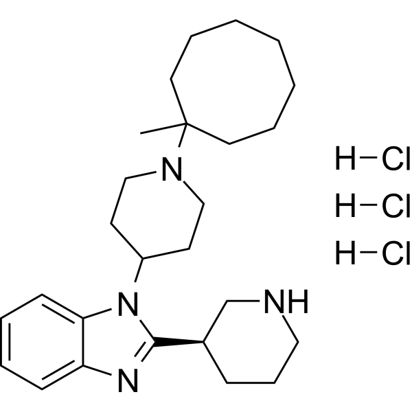 MCOPPB trihydrochloride Chemical Structure