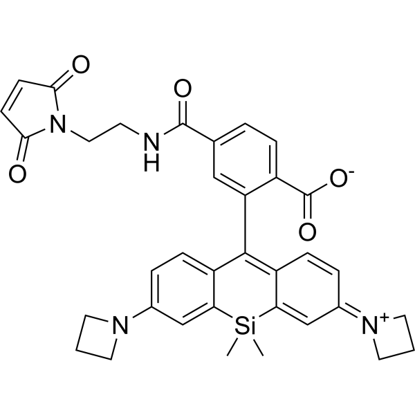Janelia Fluor® 646, Maleimide Chemical Structure