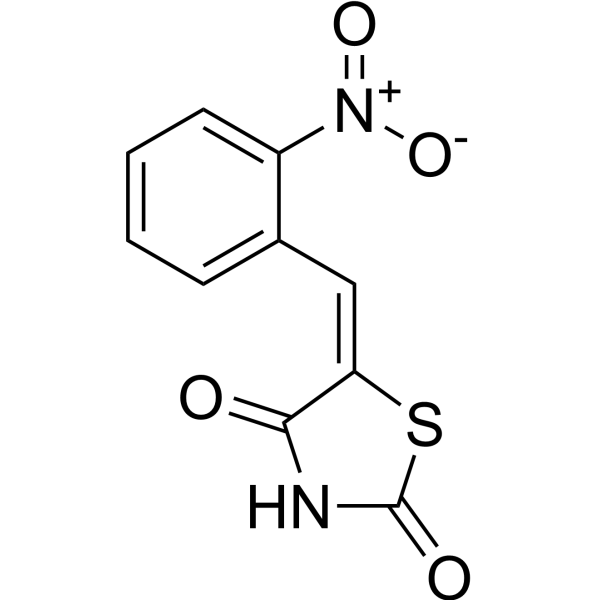 5-[(<em>2</em>-Nitrophenyl)methylene]-<em>2</em>,<em>4</em>-thiazolidinedione