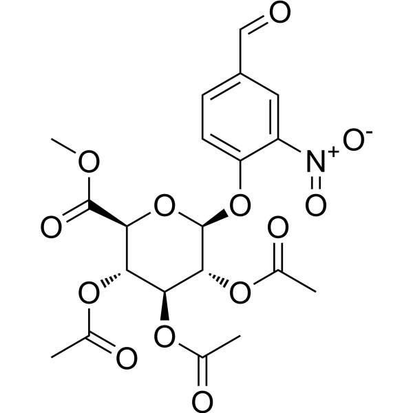 Me-triacetyl-β-D-glucopyranuronate-Ph-ald-NO2