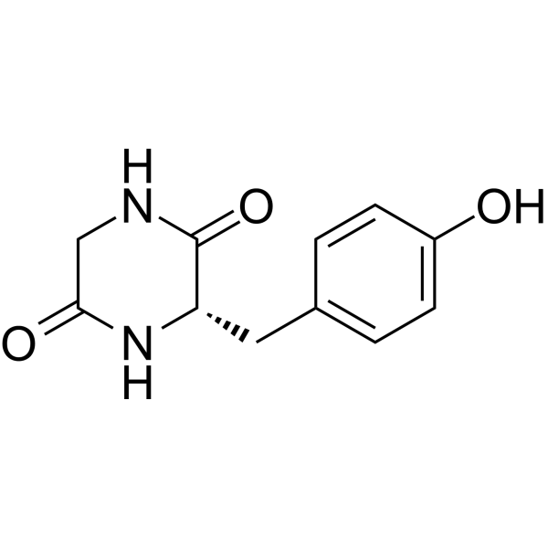 Cyclo(Gly-Tyr) Chemical Structure