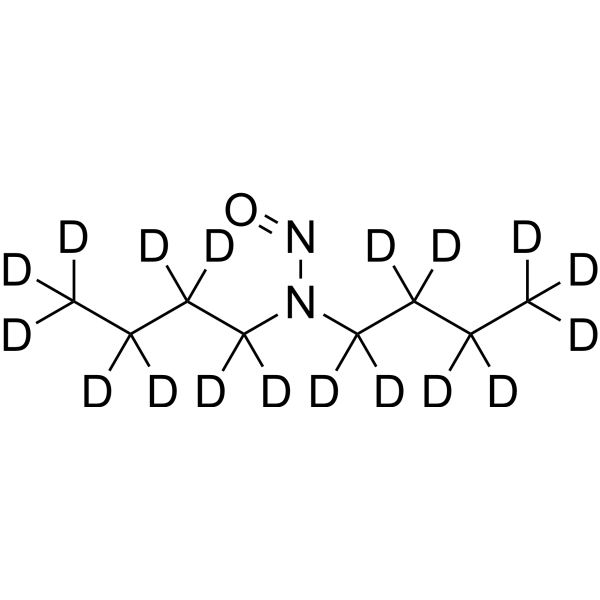 N-Nitrosodibutylamine-d<sub>18</sub> Chemical Structure