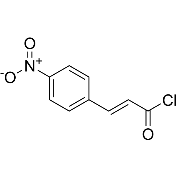 trans-4-Nitrocinnamoyl chloride Chemical Structure