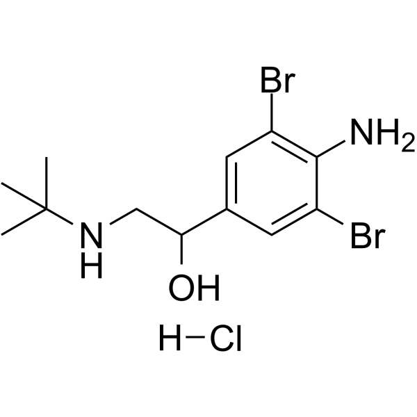 Brombuterol hydrochloride Chemical Structure