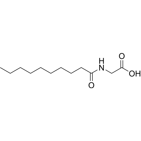 N-Decanoylglycine Chemical Structure