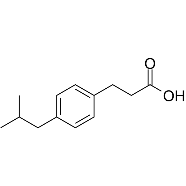 Ibuprofen Impurity F Chemical Structure