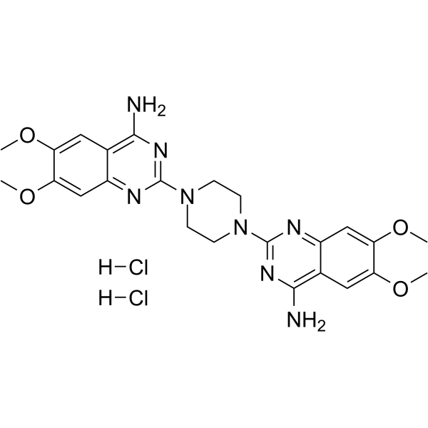 Terazosin dimer impurity dihydrochloride Chemical Structure