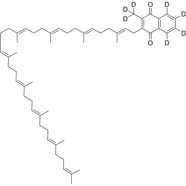 Menaquinone-9-d7 Chemical Structure