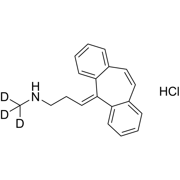 Desmethylcyclobenzaprine-d<sub>3</sub> hydrochloride Chemical Structure