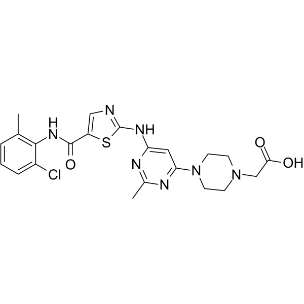 Dasatinib <em>metabolite</em> M6