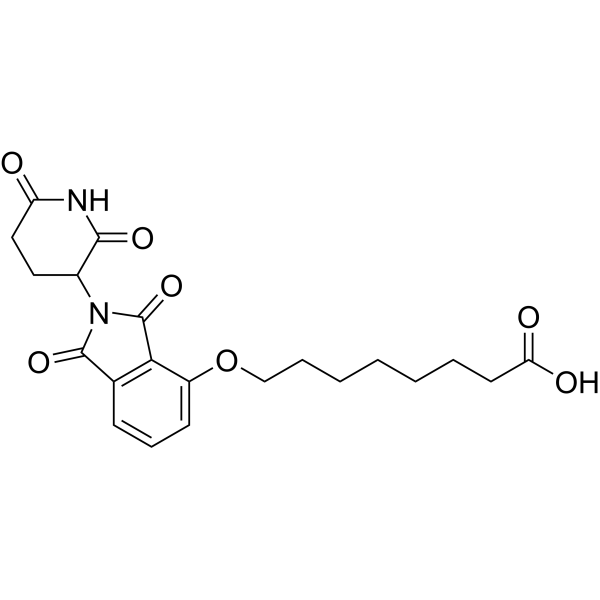 Thalidomide-O-C7-acid Chemical Structure