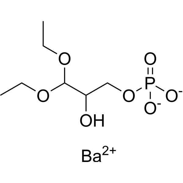 <em>DL-Glyceraldehyde</em> 3-phosphate <em>diethyl</em> <em>acetal</em> barium