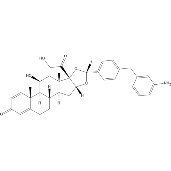 Glucocorticoid receptor agonist-1 Chemical Structure