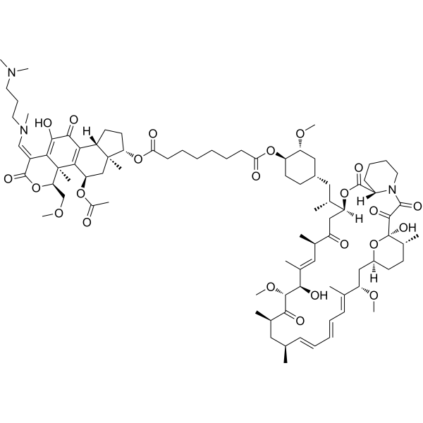 Wortmannin-Rapamycin Conjugate 1 Chemical Structure