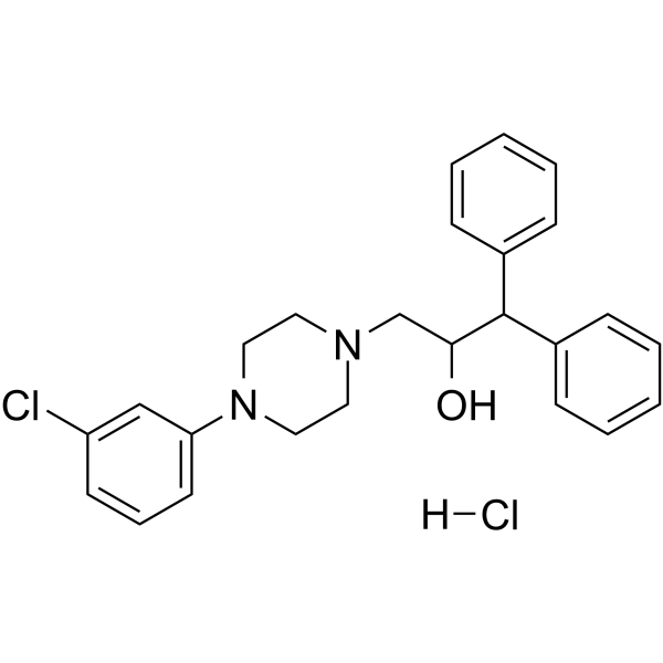 BRL-15572 hydrochloride Chemical Structure