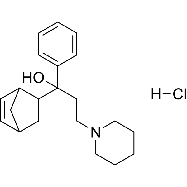 Biperiden hydrochloride (Standard) Chemical Structure