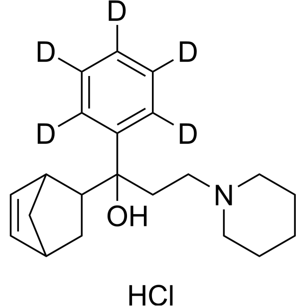 <em>Biperiden</em>-d<em>5</em> hydrochloride