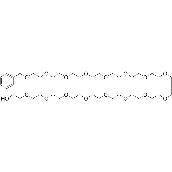 Benzyl-PEG16-alcohol Chemical Structure