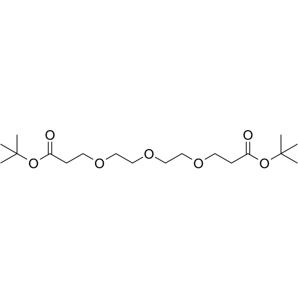 Bis-PEG3-t-butyl ester Chemical Structure