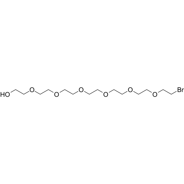 Bromo-PEG7-alcohol Chemical Structure