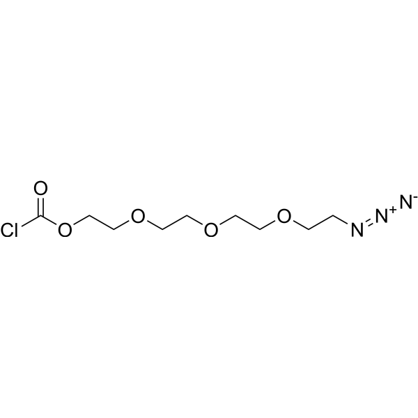 Azido-PEG4-acyl chloride Chemical Structure