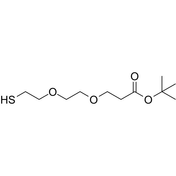 Thiol-<em>PEG2</em>-t-butyl ester