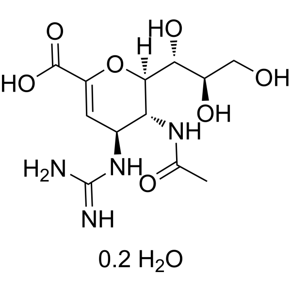 Zanamivir (hydrate)(5:1) Chemical Structure