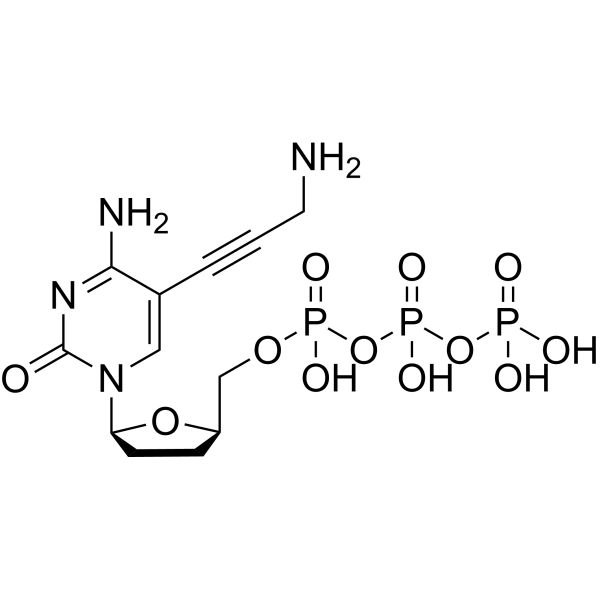 5-Propargylamino-ddCTP Chemical Structure