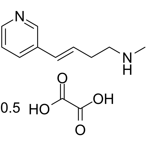 Rivanicline hemioxalate Chemical Structure