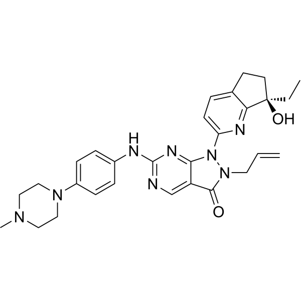 Azenosertib Chemical Structure