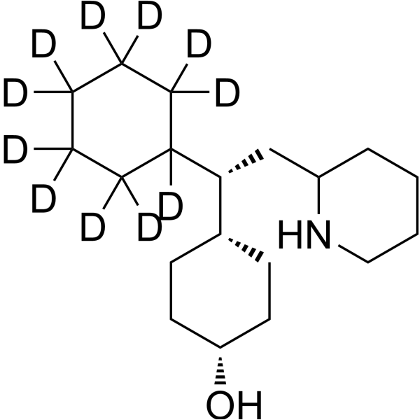 cis-Hydroxy perhexiline-d<sub>11</sub> Chemical Structure