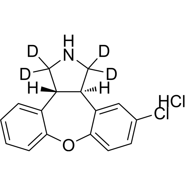 <em>N</em>-Desmethyl asenapine-d<em>4</em> hydrochloride