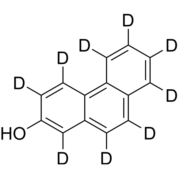 2-Phenanthrol-d<sub>9</sub> Chemical Structure
