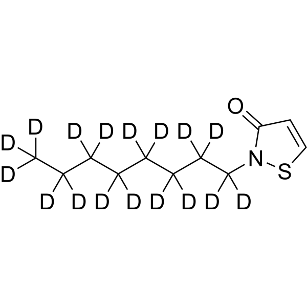 Octhilinone-d<sub>17</sub> Chemical Structure