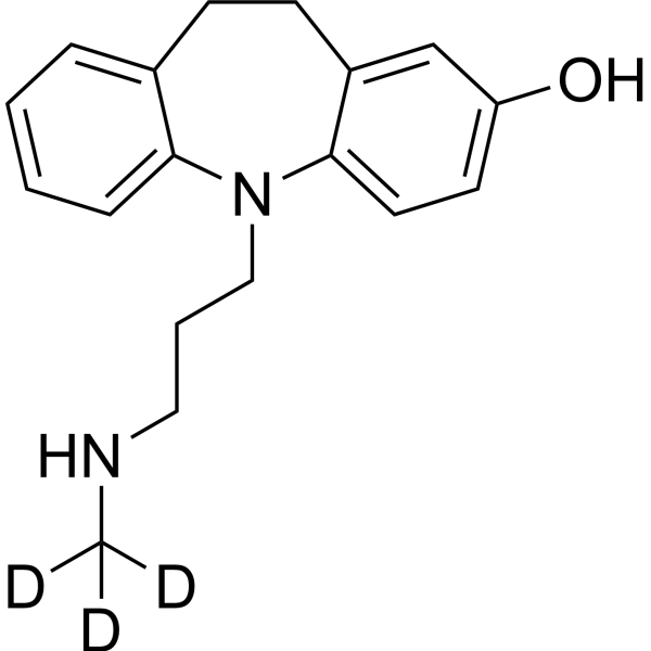 2-Hydroxy Desipramine-d<sub>3</sub> Chemical Structure