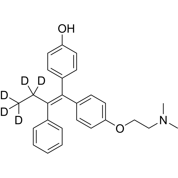 (Z)-<em>4-Hydroxy</em> Tamoxifen-d<em>5</em>