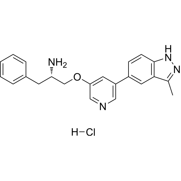 A-674563 hydrochloride Chemical Structure