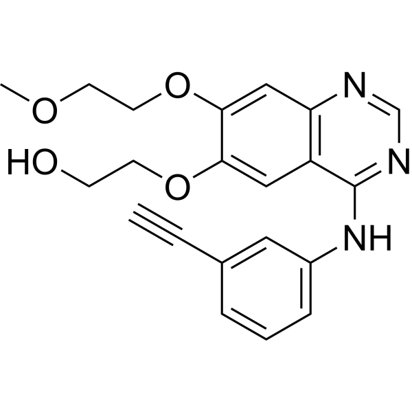 Desmethyl Erlotinib Chemical Structure