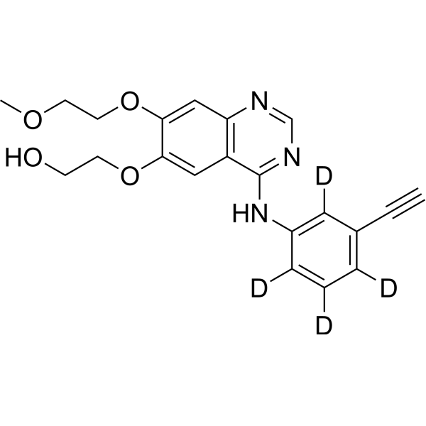 Desmethyl Erlotinib-d4