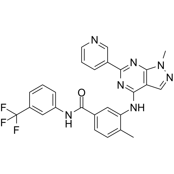 NVP-BHG712 Chemical Structure