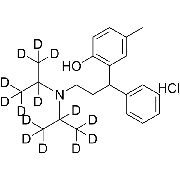 (Rac)-<em>Tolterodine-d</em><em>14</em> hydrochloride