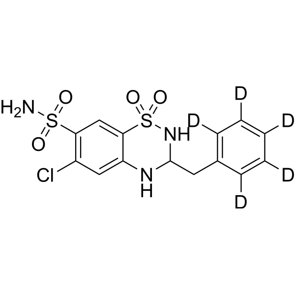 Benzylhydrochlorothiazide-d5
